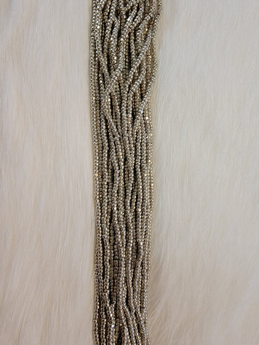 Charlotte Cut Beads - 13/0 - Metallic Silver