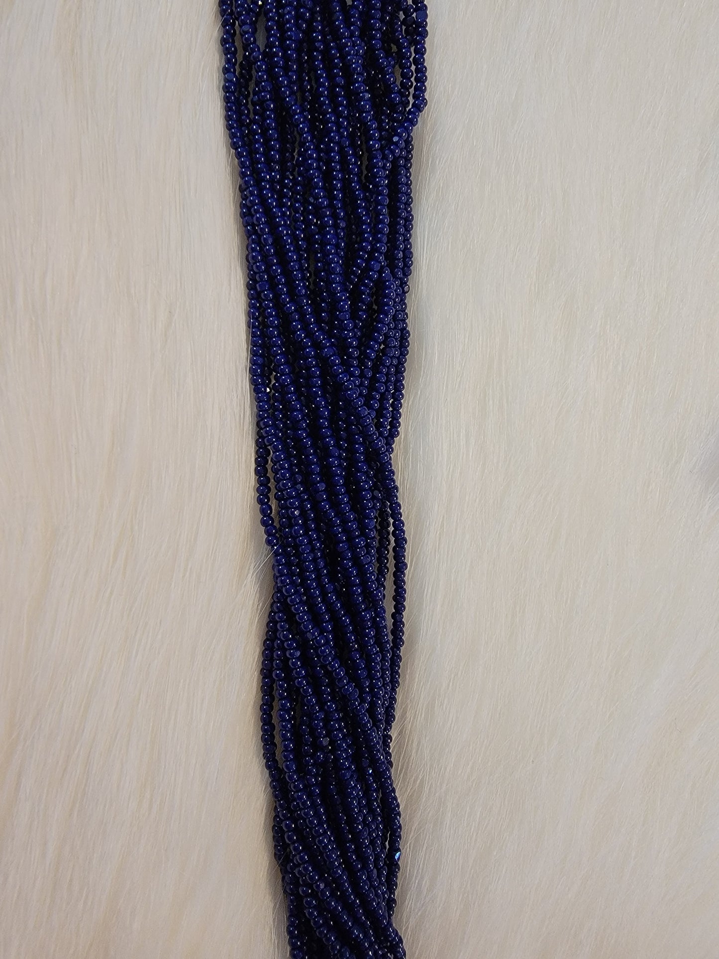 Charlotte Cut Beads - 13/0 - Opaque Dark Blue