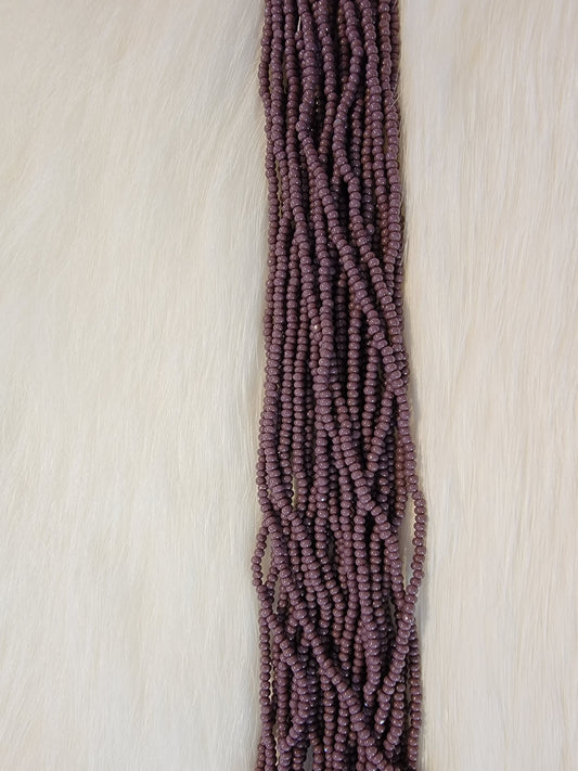 Charlotte Cut Beads - 13/0 - Opaque Dark Mauve