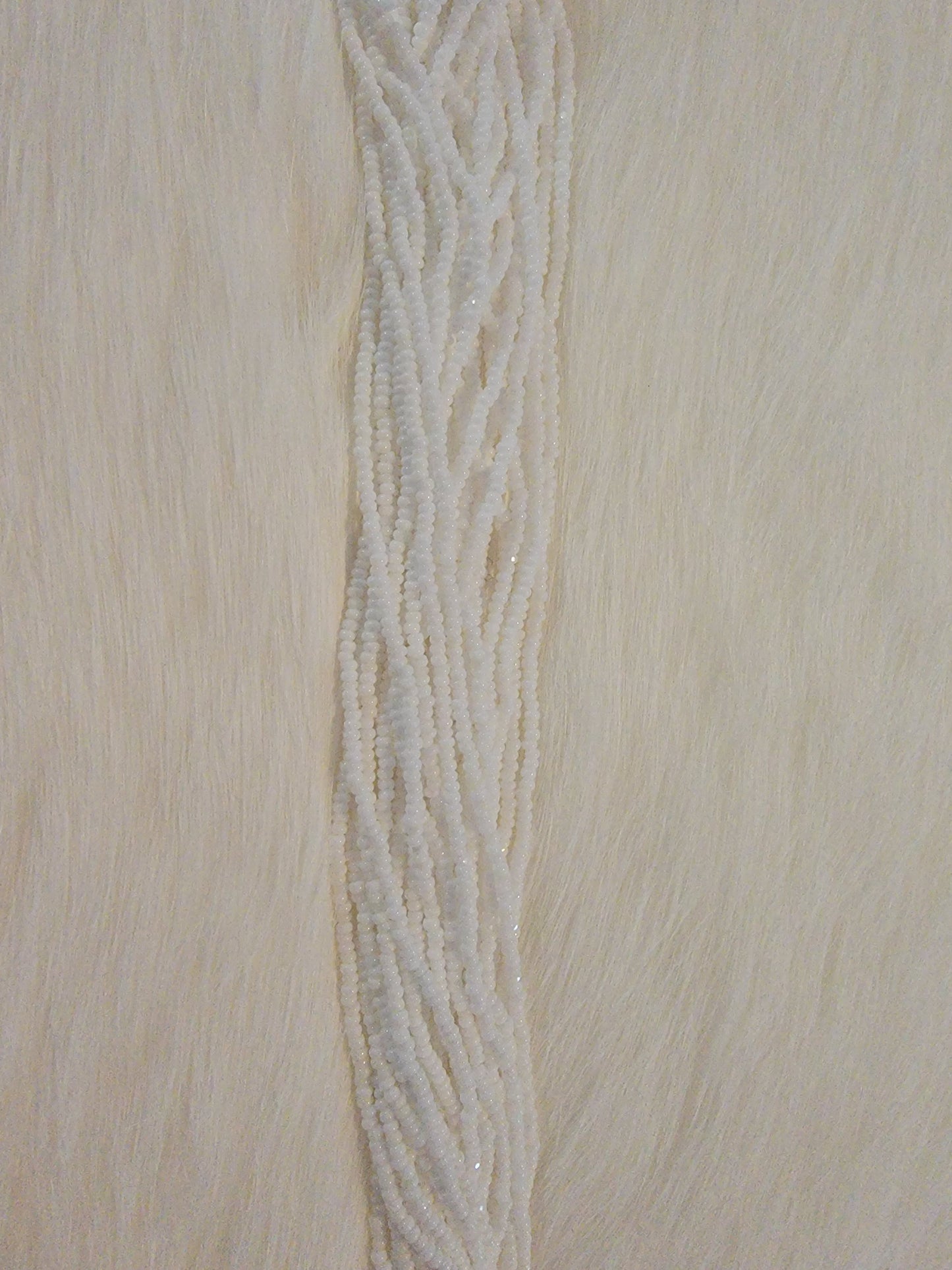 Charlotte Cut Beads - 13/0 - Opaque White