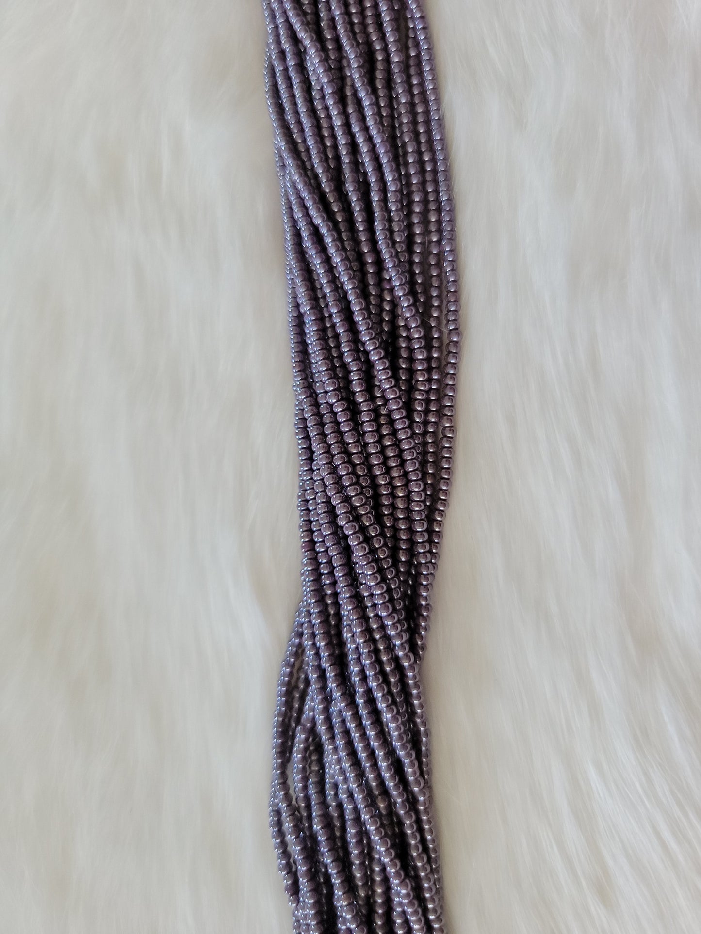 Czech Beads - 11/0 - Lustre Opaque Dark Mauve