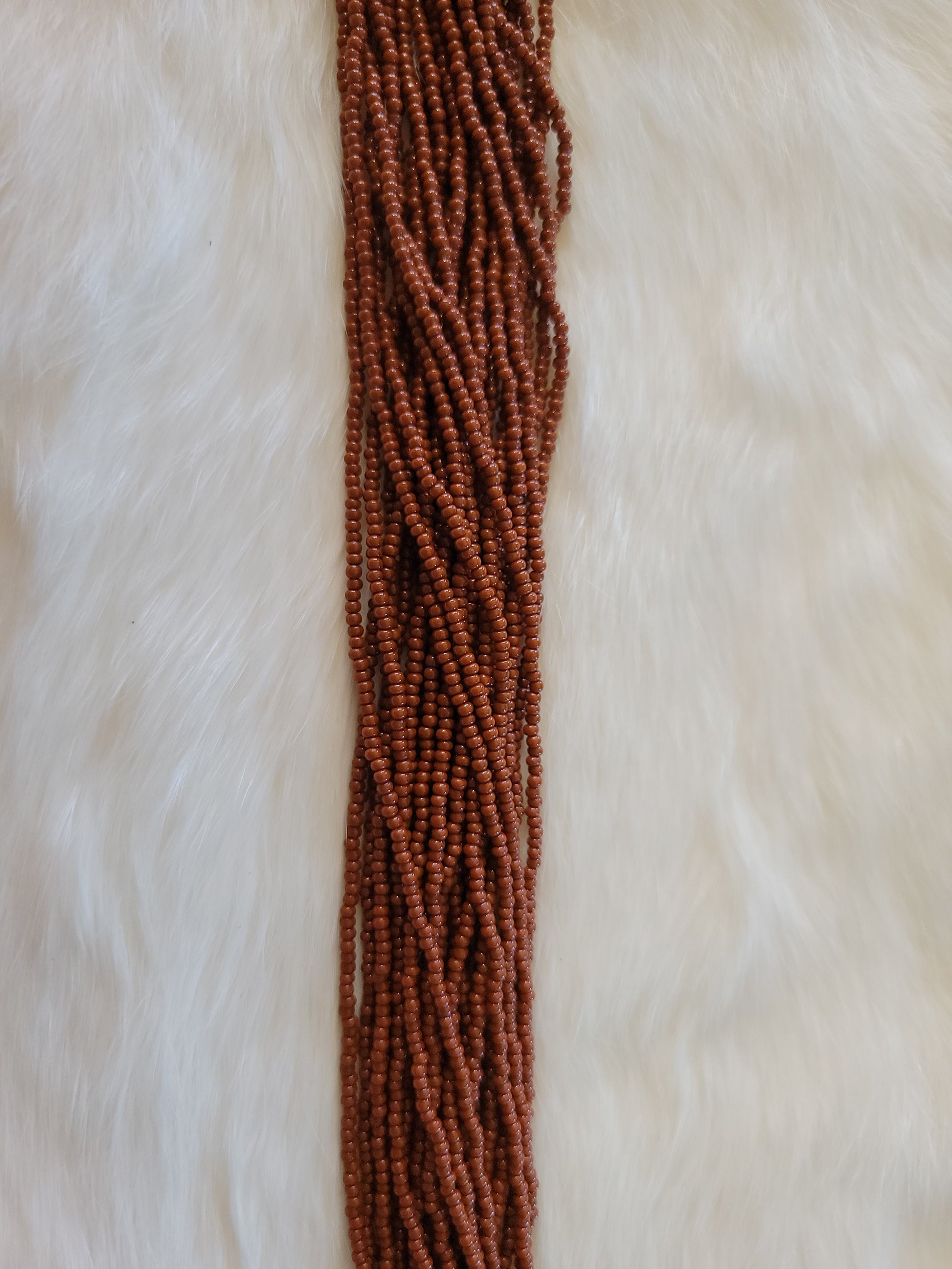 Czech Beads - 11/0 - Opaque Brown