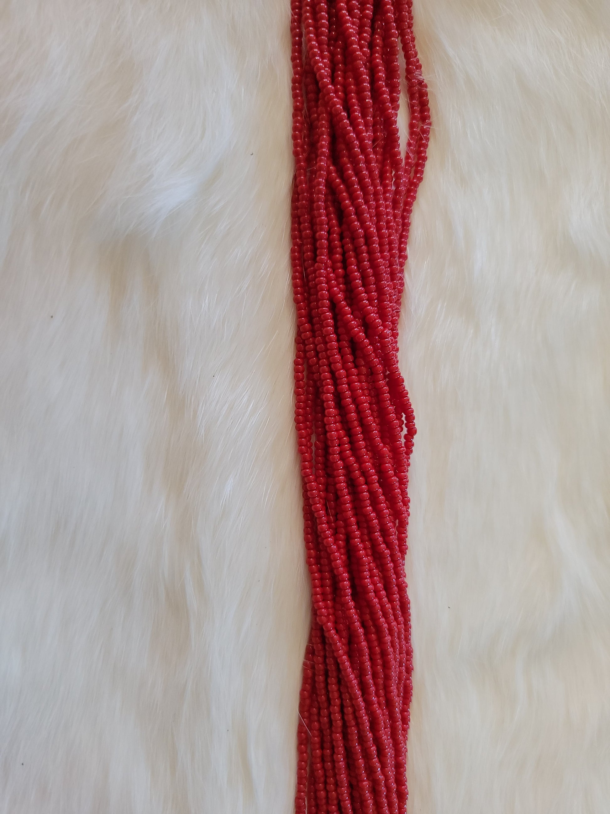 Czech Beads - 11/0 - Opaque Dark Red