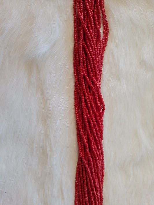 Czech Beads - 11/0 - Opaque Dark Red