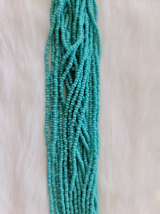 Czech Beads - 11/0 - Opaque Green Turquoise