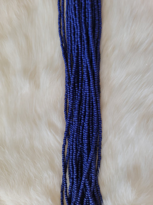 Czech Beads - 11/0 - Opaque Matte Navy