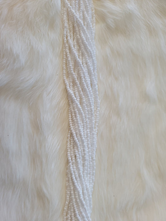 Czech Beads - 11/0 - Opaque White