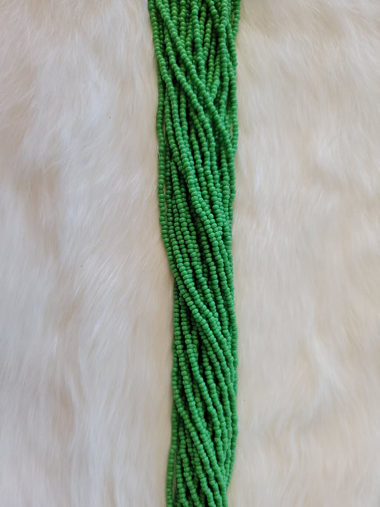 Czech Beads - 11/0 - Opaque Green