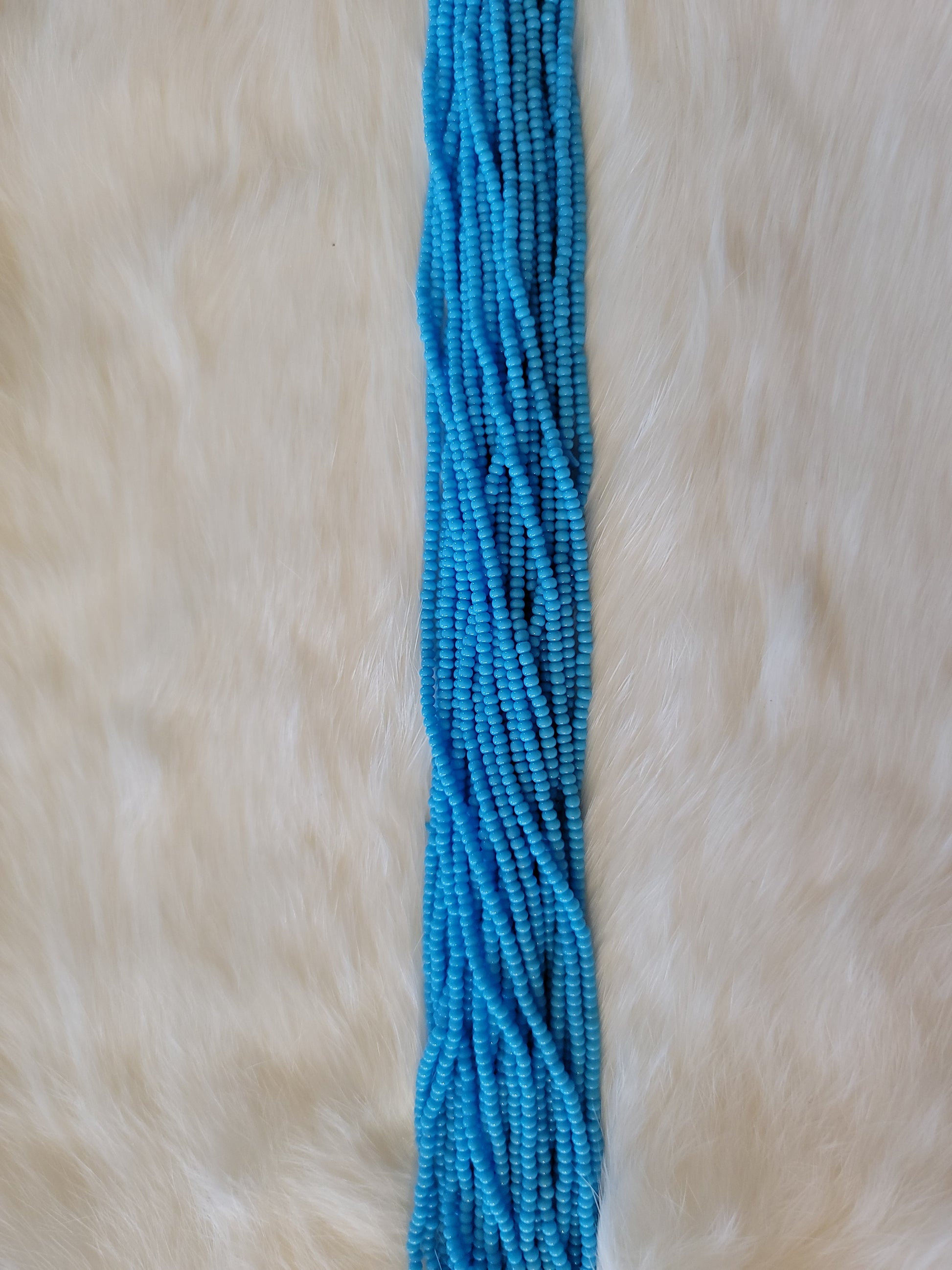 Czech Beads - 11/0 - Opaque Light Blue Turquoise