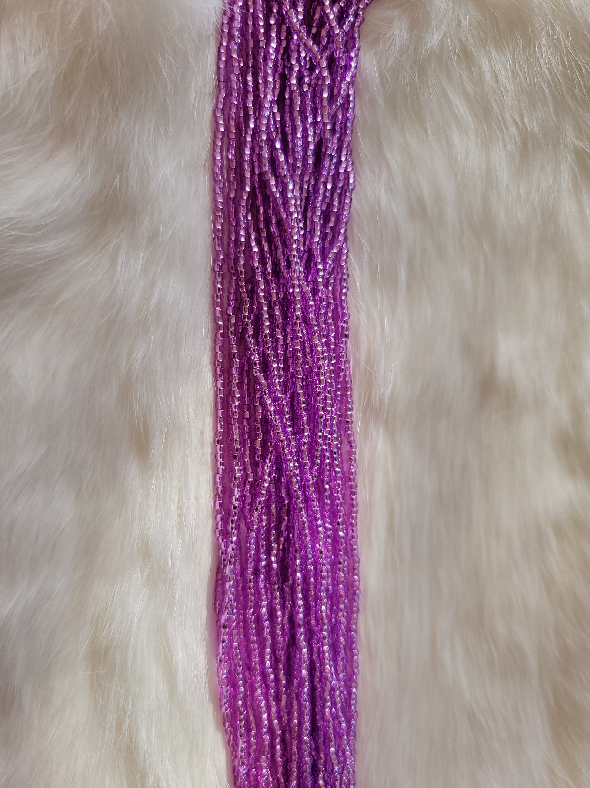 Czech Beads - 11/0 - Silverlined Dyed Purple