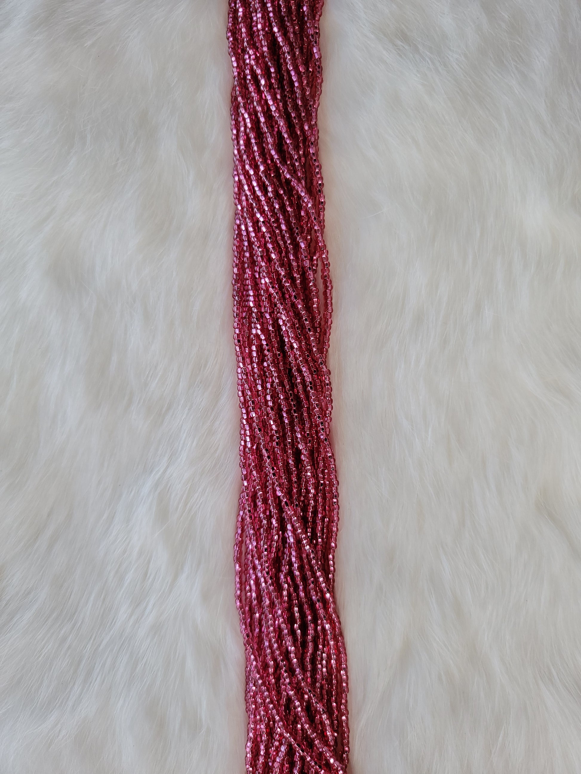 Czech Beads - 11/0 - Silverlined Dyed Rose