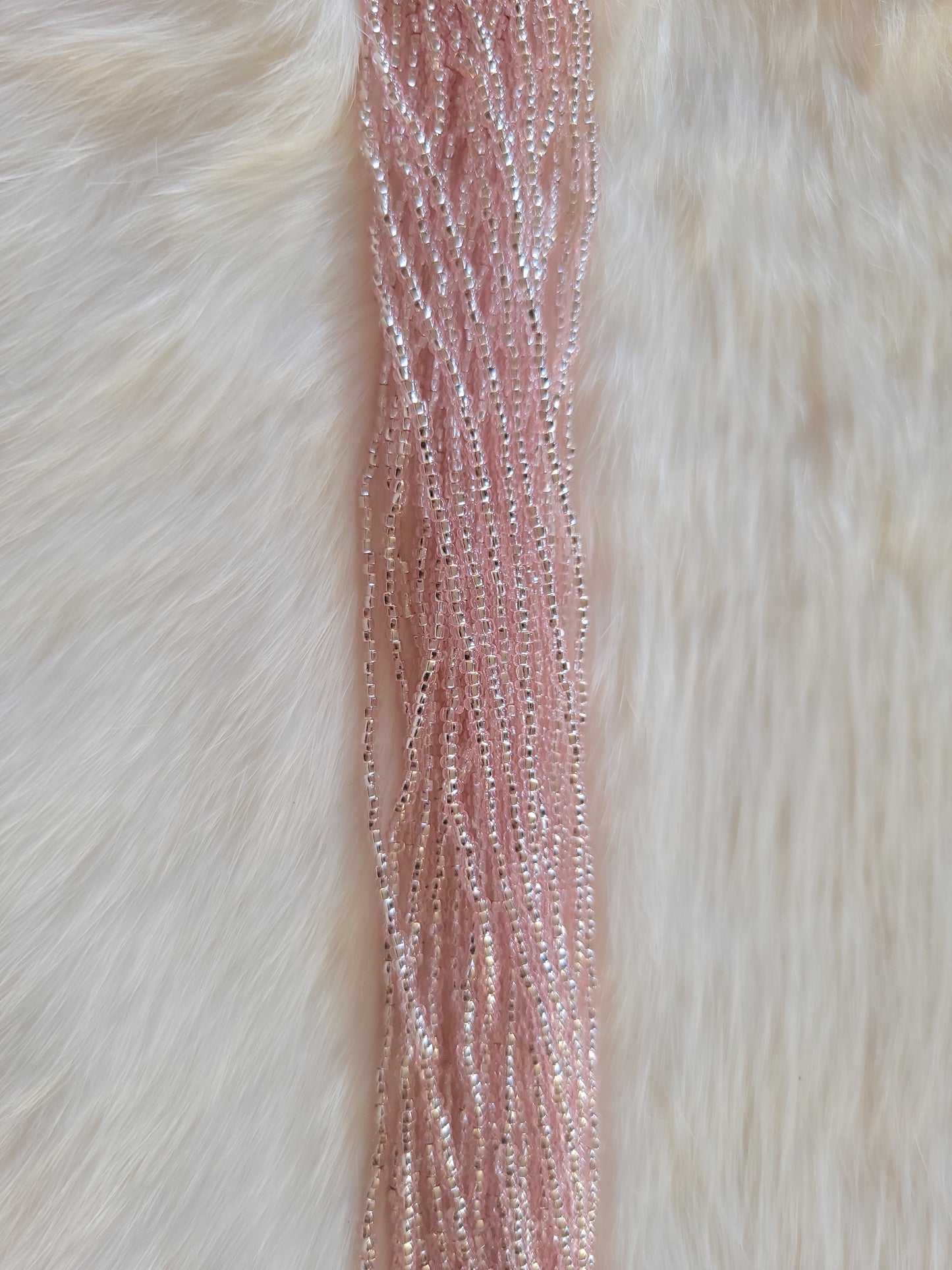 Czech Beads - 11/0 - Silverlined Dyed Pink