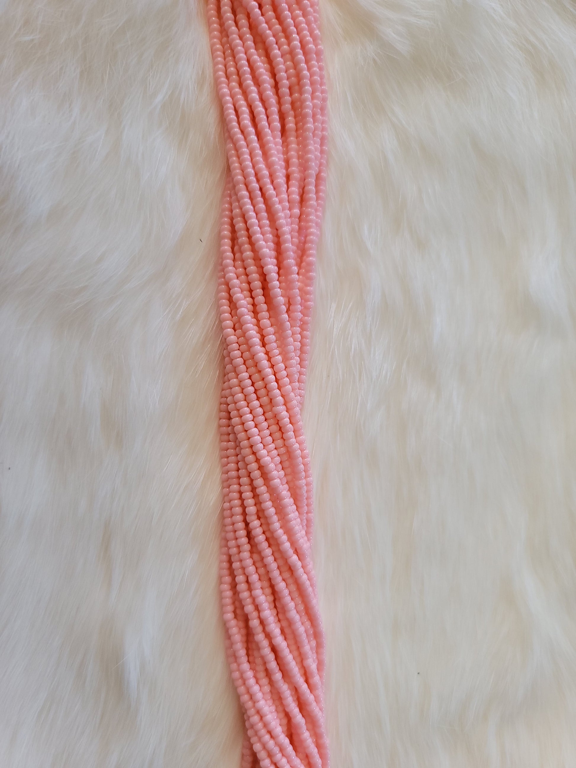 Czech Beads - 11/0 - Solgel Chalk Pink 2