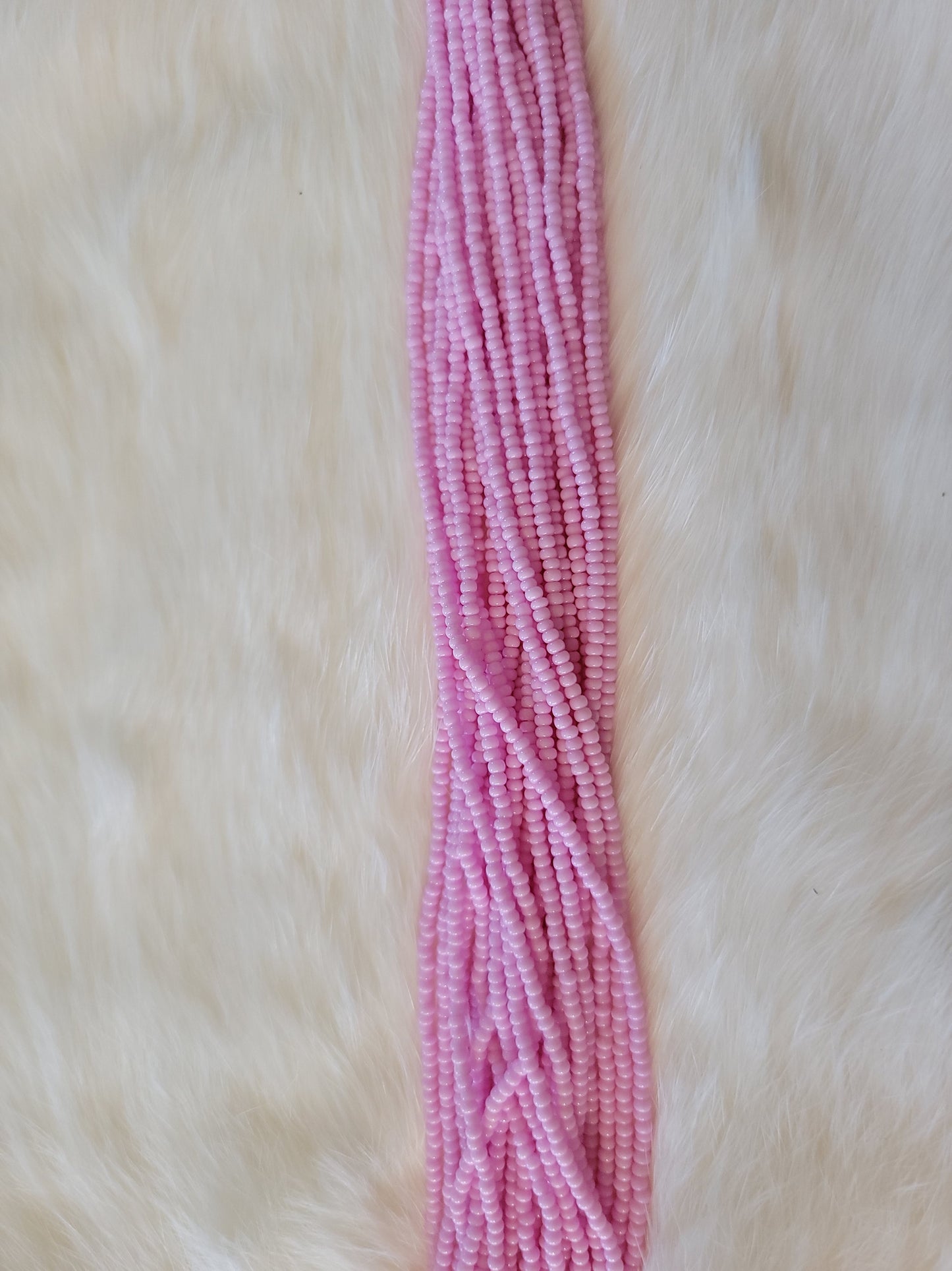 Czech Beads - 11/0 - Solgel Chalk Pink