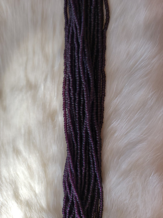 Czech Beads - 11/0 - Transparent Matte Dark Amethyst