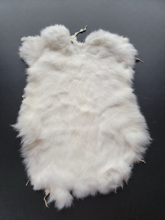 Rabbit Fur White