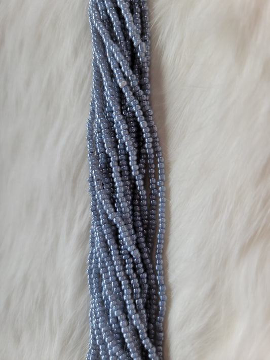 Czech Beads - 11/0 - Pearlized Grey