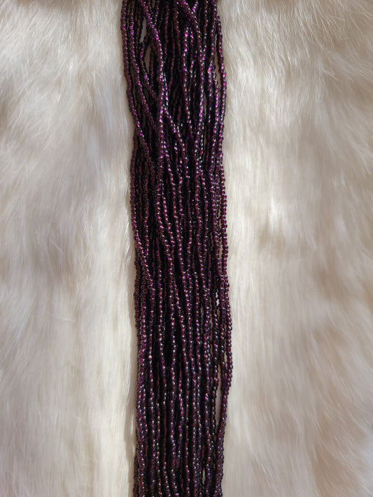 Czech Beads - 11/0 - Silverlined Dark Amethyst